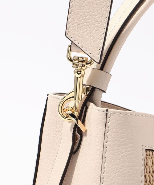 LORISTELLA（ロリステッラ）の「LORISTELLA ARLET コンビハンドバッグ（バックパック/リュック・レディース・グリーン系その他/ライトベージュ・FREE）」の12枚目の写真
