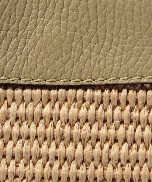 LORISTELLA（ロリステッラ）の「LORISTELLA ARLET コンビハンドバッグ（バックパック/リュック・レディース・グリーン系その他/ライトベージュ・FREE）」の10枚目の写真