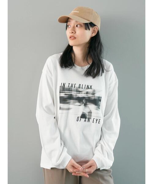 AMERICAN HOLIC(アメリカンホリック)の「Stand still 転写カットプルオーバー(Tシャツ/カットソー・レディース・B/C/A・L/M)」の7枚目の写真