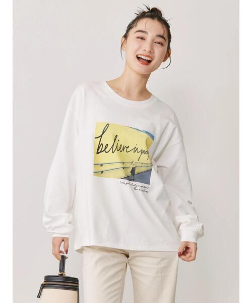 AMERICAN HOLIC(アメリカンホリック)の「Stand still 転写カットプルオーバー(Tシャツ/カットソー・レディース・B/C/A・L/M)」の15枚目の写真