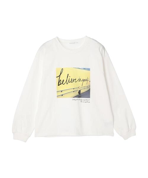 AMERICAN HOLIC(アメリカンホリック)の「Stand still 転写カットプルオーバー(Tシャツ/カットソー・レディース・B/C/A・L/M)」の18枚目の写真