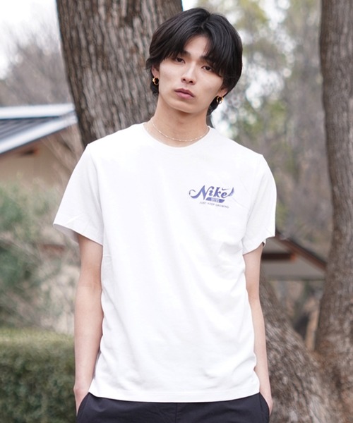 NIKE(ナイキ)の「NIKE/ナイキ 半袖TEE Tシャツ グラフィック 速乾 レギュラーシルエット FQ3881-010/FQ3881-068/FQ3881-094/FQ3881-476(Tシャツ/カットソー・メンズ・グレー/ブルー/ホワイト/ブラック・2XL/XL/L/M)」の5枚目の写真