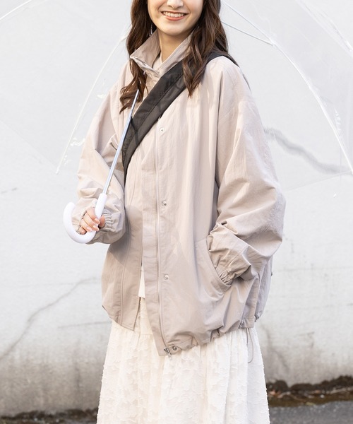 Honeys（ハニーズ）の「撥水加工スタンドブルゾン（ブルゾン）」 - WEAR