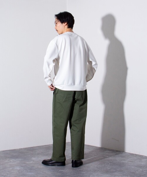 GLOSTER(グロスター)の「【GLOSTER/グロスター】ハンドステッチ ポンチ長袖Tシャツ ロンT(Tシャツ/カットソー・メンズ・ミント/ホワイト/ブラック・S/M/L)」の17枚目の写真