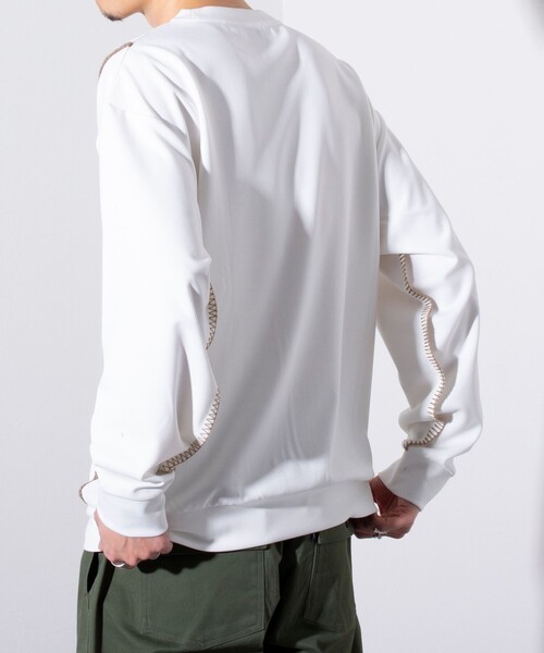 GLOSTER(グロスター)の「【GLOSTER/グロスター】ハンドステッチ ポンチ長袖Tシャツ ロンT(Tシャツ/カットソー・メンズ・ミント/ホワイト/ブラック・S/M/L)」の20枚目の写真