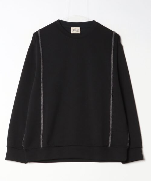 GLOSTER(グロスター)の「【GLOSTER/グロスター】ハンドステッチ ポンチ長袖Tシャツ ロンT(Tシャツ/カットソー・メンズ・ミント/ホワイト/ブラック・S/M/L)」の5枚目の写真