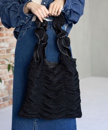 LEPSIM | ラメフリルハンドルトート　105943(トートバッグ)