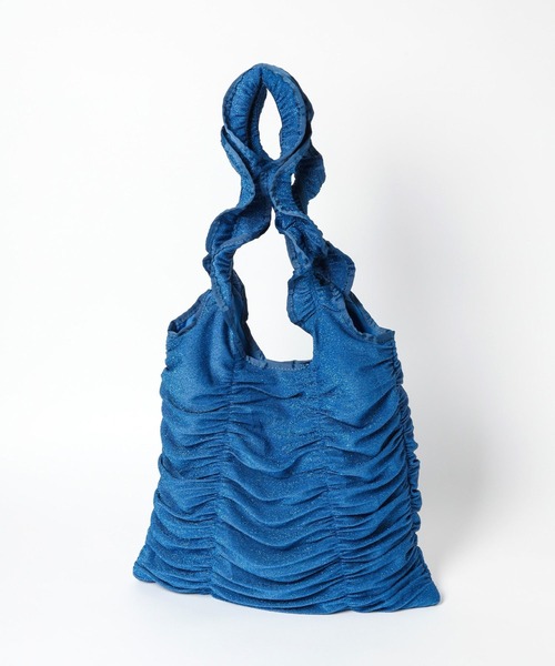 LEPSIM（レプシィム）の「ラメフリルハンドルトート　105943（トートバッグ・レディース・イエロー/ブラック/ブルー/シルバー・ONE SIZE）」の8枚目の写真