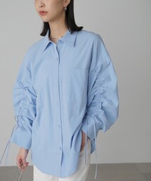 FREE'S MART | ◆袖シャーリングオーバーシャツ(シャツ/ブラウス)