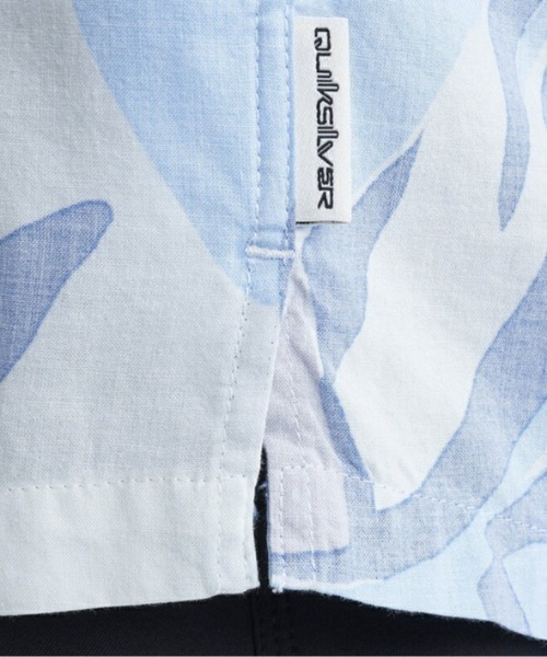 Quiksilver（クイックシルバー）の「BEACH CLUB CASUAL SS/クイックシルバー半袖総柄シャツ（シャツ/ブラウス・メンズ・ブラック/カーキ/ブルー/グリーン/ブルー系その他/グリーン系その他/ブルー系その他4・LARGE/MEDIUM/SMALL/X-LARGE）」の12枚目の写真