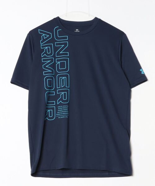 UNDER ARMOUR(アンダーアーマー)の「アンダーアーマー UAテック ノベルティ ショートスリーブTシャツ(Tシャツ/カットソー・メンズ・ネイビー/ホワイト/ブラック・S/M/L/LL/3L)」の3枚目の写真