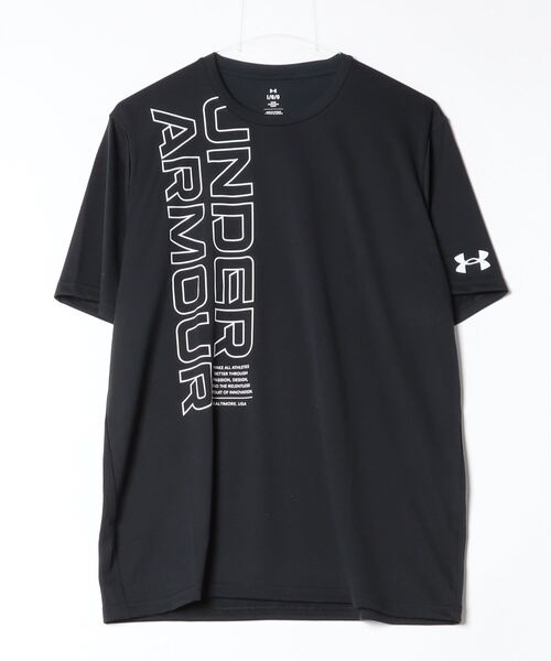 UNDER ARMOUR(アンダーアーマー)の「アンダーアーマー UAテック ノベルティ ショートスリーブTシャツ(Tシャツ/カットソー・メンズ・ネイビー/ホワイト/ブラック・S/M/L/LL/3L)」の1枚目の写真