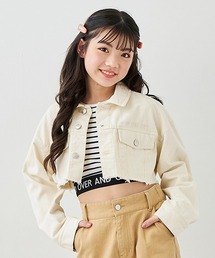 by LOVEiT | クロップド丈Gジャン(デニムジャケット)