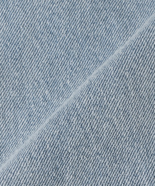 by LOVEiT（バイラビット）の「クロップド丈Gジャン（デニムジャケット・キッズ・サックスブルー/アイボリー・130cm/160cm/140cm/120cm/150cm）」の10枚目の写真