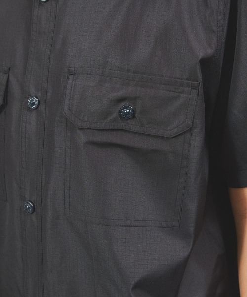TAION(タイオン)の「【TAION / タイオン】MILITARY HALF SLEEVE SHIRTS(シャツ/ブラウス・メンズ・ブラック/カーキ/ダークネイビー・M/XL/L)」の18枚目の写真