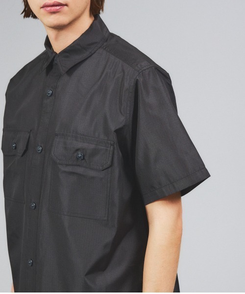 TAION(タイオン)の「【TAION / タイオン】MILITARY HALF SLEEVE SHIRTS(シャツ/ブラウス・メンズ・ブラック/カーキ/ダークネイビー・M/XL/L)」の16枚目の写真