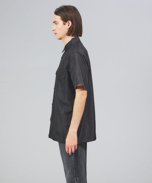 TAION(タイオン)の「【TAION / タイオン】MILITARY HALF SLEEVE SHIRTS(シャツ/ブラウス・メンズ・ブラック/カーキ/ダークネイビー・M/XL/L)」の8枚目の写真