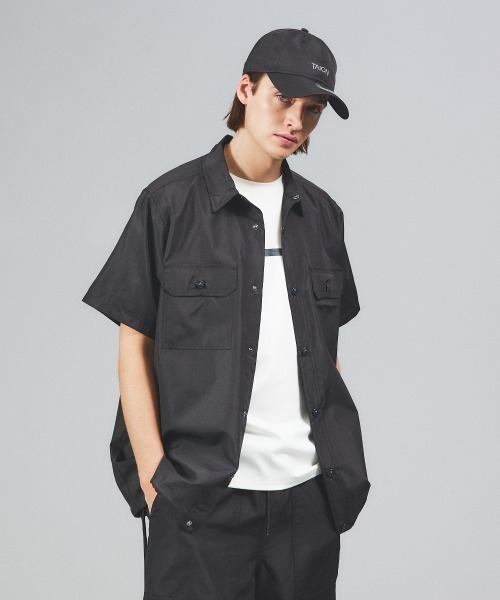 TAION(タイオン)の「【TAION / タイオン】MILITARY HALF SLEEVE SHIRTS(シャツ/ブラウス・メンズ・ブラック/カーキ/ダークネイビー・M/XL/L)」の5枚目の写真
