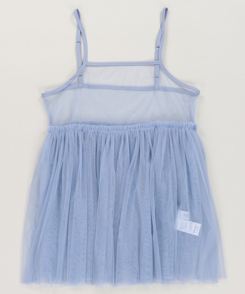 SPINNS（スピンズ）の「チュールミニキャミワンピース/無地（キャミソール・レディース・ラベンダー/ライトグレー/ブラック/ナチュラル/ブルー・ONESIZE）」の16枚目の写真