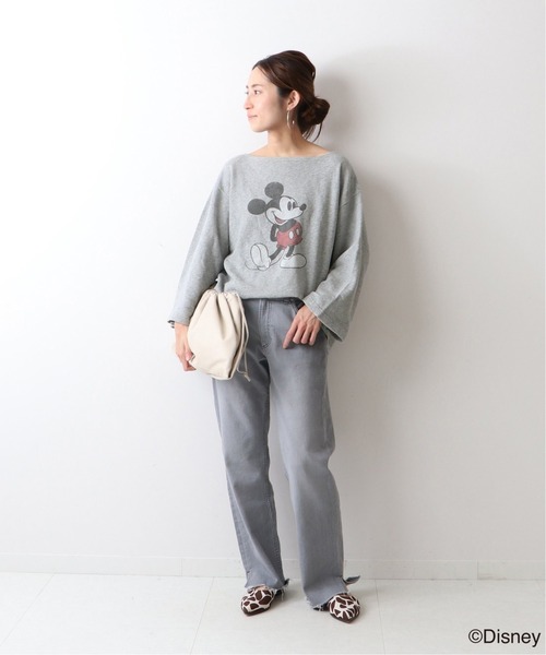 FRAMeWORK(フレームワーク)の「スウェットカットソー【Disneyコラボ】(スウェット・レディース・グレー・FREE)」の8枚目の写真