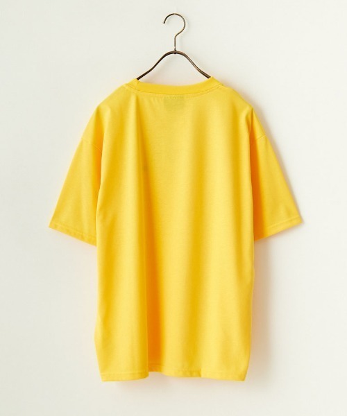 THOUSAND MILE（サウザンドマイル）の「[THOUSAND MILE/サウザンドマイル] ワンポイント刺繍ロゴ ショートスリーブTシャツ（Tシャツ/カットソー・レディース・ブラック/グレイッシュベージュ/イエロー/ホワイト・M/L/S/XL）」の5枚目の写真