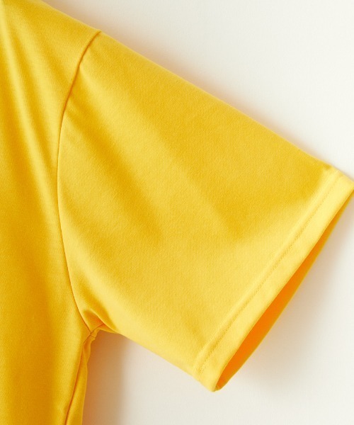 THOUSAND MILE（サウザンドマイル）の「[THOUSAND MILE/サウザンドマイル] ワンポイント刺繍ロゴ ショートスリーブTシャツ（Tシャツ/カットソー・レディース・ブラック/グレイッシュベージュ/イエロー/ホワイト・M/L/S/XL）」の8枚目の写真