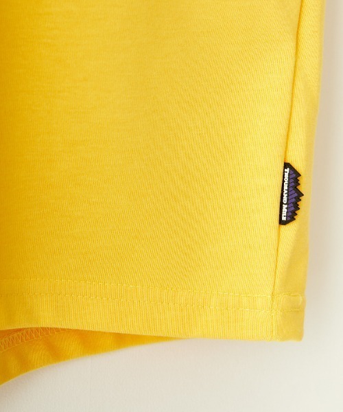 THOUSAND MILE（サウザンドマイル）の「[THOUSAND MILE/サウザンドマイル] ワンポイント刺繍ロゴ ショートスリーブTシャツ（Tシャツ/カットソー・レディース・ブラック/グレイッシュベージュ/イエロー/ホワイト・M/L/S/XL）」の9枚目の写真
