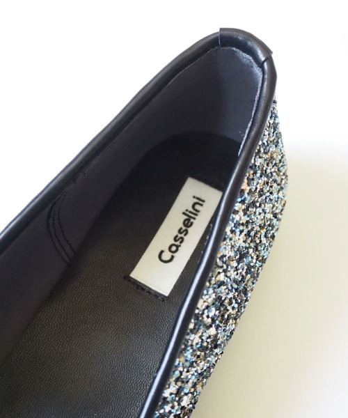 Casselini（キャセリーニ）の「【Casselini】グリッターバレエシューズ 229-951004（バレエシューズ・レディース・ブルー/グリーン・24cm/24.5cm）」の11枚目の写真