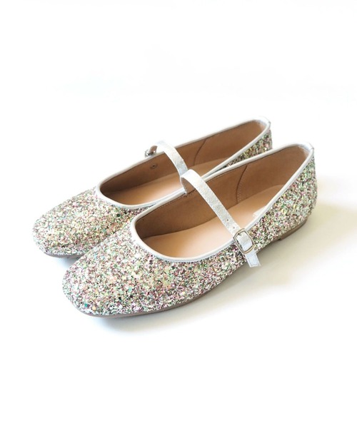 Casselini(キャセリーニ)の「【Casselini】グリッターバレエシューズ 229-951004(バレエシューズ・レディース・ブルー/グリーン・24cm/24.5cm)」の14枚目の写真
