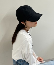 CIAOPANIC TYPY（チャオパニックティピー）の「紐付きジュートキャップ（キャップ・レディース）」