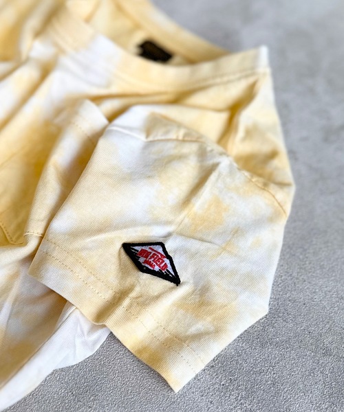 BIG FIELD(ビッグフィールド)の「タイダイポケットTee(80~150cm)(Tシャツ/カットソー・キッズ・グリーン/ブルー/マスタード/パープル・110/100/80/120/90/150/140/95/130)」の7枚目の写真