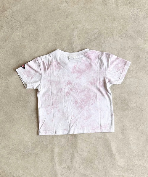 BIG FIELD(ビッグフィールド)の「タイダイポケットTee(80~150cm)(Tシャツ/カットソー・キッズ・グリーン/ブルー/マスタード/パープル・110/100/80/120/90/150/140/95/130)」の16枚目の写真