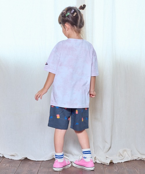 BIG FIELD(ビッグフィールド)の「タイダイポケットTee(80~150cm)(Tシャツ/カットソー・キッズ・グリーン/ブルー/マスタード/パープル・110/100/80/120/90/150/140/95/130)」の22枚目の写真