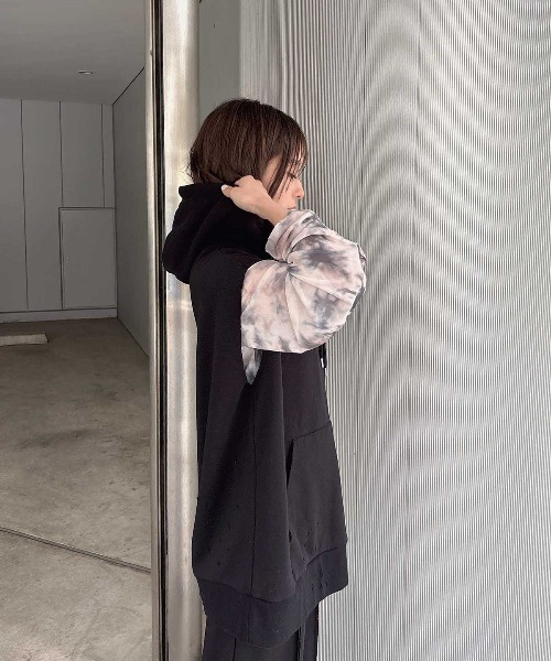 ENVYM（アンビー）の「ノースリスウェットパーカー（パーカー・レディース・ピンク/グレー/ブラック・FREE）」の18枚目の写真