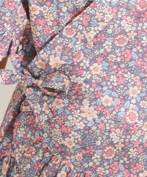 pairmanon(ペアマノン)の「【リンクコーデ】フリルガールズ甚平(浴衣・キッズ・ブラック系その他/イエロー系その他/パープル系その他/ピンク系その他2・90/120/100/130/140/110/150)」の9枚目の写真