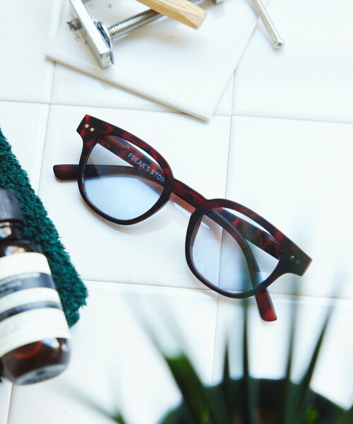 FREAK'S STORE（フリークスストア）の「OLA VISTA eyewear / UVカット ファッション用グラス（サングラス・メンズ・チャコールグレー/ブラック/ブラウン/ターコイズブルー/ブルー/モカ・ONE SIZE）」の5枚目の写真