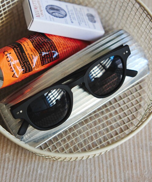 FREAK'S STORE（フリークスストア）の「OLA VISTA eyewear / UVカット ファッション用グラス（サングラス・メンズ・チャコールグレー/ブラック/ブラウン/ターコイズブルー/ブルー/モカ・ONE SIZE）」の2枚目の写真