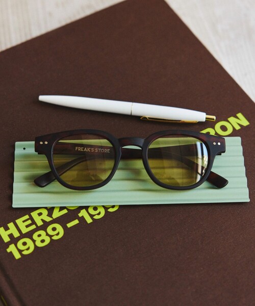 FREAK'S STORE（フリークスストア）の「OLA VISTA eyewear / UVカット ファッション用グラス（サングラス・メンズ・チャコールグレー/ブラック/ブラウン/ターコイズブルー/ブルー/モカ・ONE SIZE）」の8枚目の写真