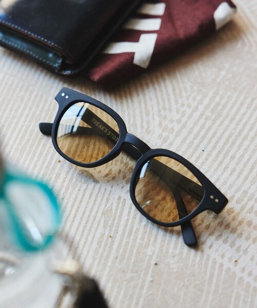 FREAK'S STORE（フリークスストア）の「OLA VISTA eyewear / UVカット ファッション用グラス（サングラス・メンズ・チャコールグレー/ブラック/ブラウン/ターコイズブルー/ブルー/モカ・ONE SIZE）」の9枚目の写真