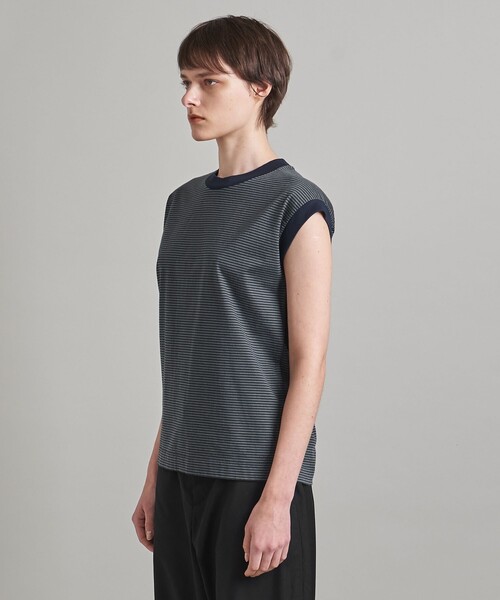 LOEFF（ロエフ）の「＜LOEFF＞スビンコットン ボーダー