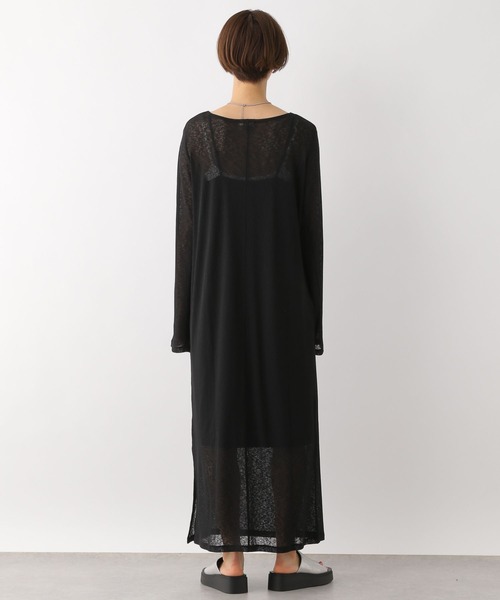 LEPSIM（レプシィム）の「【2点セット】シアーリブワンピース　113240（ワンピース・レディース・ブラック/ライトオリーブ・FREE）」の18枚目の写真