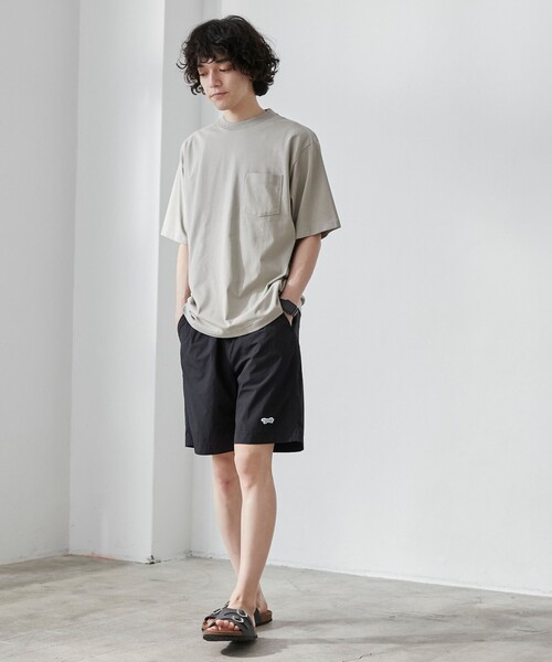 coen（コーエン）の「【WELLTECT】ベーシックポケットTシャツ（WEB限定カラー）（Tシャツ/カットソー・メンズ・ホワイト/ライトグレー/ブラック/ベージュ/ネイビー/ダークグレー/ロイヤルブルー/ダークブラウン/ダークグリーン・S/M/L/XL）」の19枚目の写真