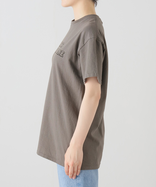 プリントT knock on wood（WHT）（Tシャツ／カットソー