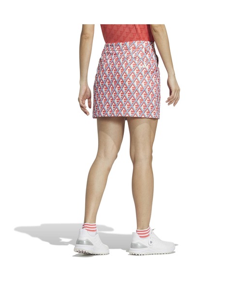 adidas（アディダス）の「アディダス adidas マルチカラードBOSプリントスカート（スカート・レディース・ブラック/レッド・XL/M/L）」の6枚目の写真