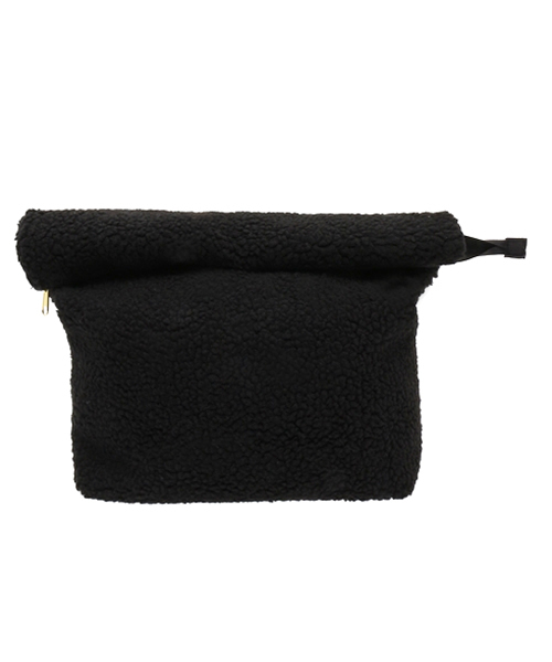 WEGO（ウィゴー）の「WEGO/ボアロールクラッチバッグ（クラッチバッグ・レディース・ブラック/グレー/その他1・FREE）」の14枚目の写真