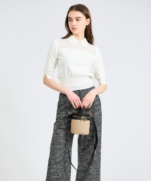 ESTNATION | VIOLAdORO / ラフィアバスケットバッグ(かごバッグ)