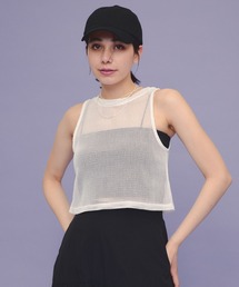 eL | 【eL】Mesh Short sleeveless/117072(Tシャツ/カットソー)