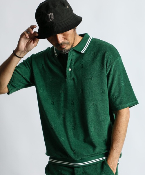 ☆rosy monster パイルセットアップ ポロシャツ The DUFFER of ST.GEORGE（ザダファーオブセントジョージ）の