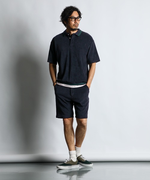 ☆rosy monster パイルセットアップ ポロシャツ ☆rosy monster パイルセットアップ ポロシャツ レディース