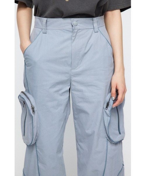 LAGUA GEM(ラグアジェム)の「LINE BALLOON パンツ(その他パンツ・レディース・グレー/ライトブルー/ブラック・X-SMALL/SMALL/MEDIUM)」の10枚目の写真